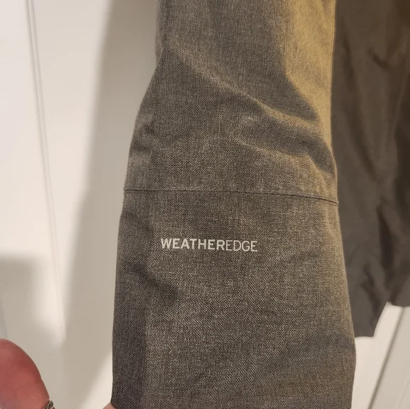 Eddie Bauer Women's Gray Waterproof Hooded Trench Coat XL - Picture 6 of 15